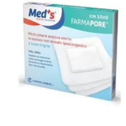 FARMAC-ZABBAN Med's Medicazione Autoadesiva Sterile 10 x 12 cm 5 pezzi Outlet