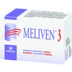 NATURAL BRADEL Meliven 3 30 Compresse - Integratore Alimentare Discount