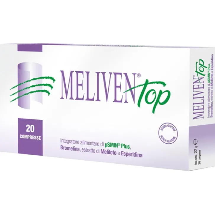 NATURAL BRADEL Meliven Top 20 Compresse - Integratore Alimentare Online