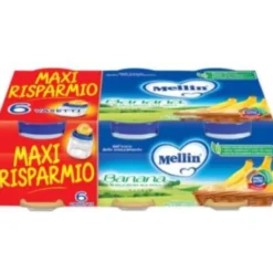 DANONE NUTRICIA SpA SOC.BEN. Mellin Omogeneizzato Banana 6 x 100 grammi