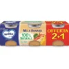 MELLIN Omogeneizzato Mela Banana 3 x 100 grammi Sale