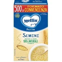 DANONE NUTRICIA SpA SOC.BEN. Mellin Pastina Semini 500 grammi New