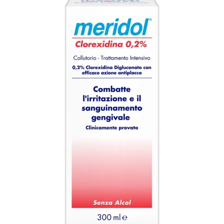 GIULIANI SpA Meridol Collutorio Trattamento Gengive Infiammate Clorexidina 0,2% 300 ml Sale