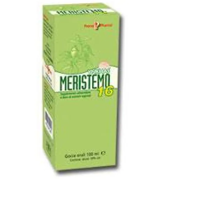 PROMO PHARMA Meristemo 16 Occhi PromoPharma 100 ml - Integratore Drenaggio Oculare Clearance