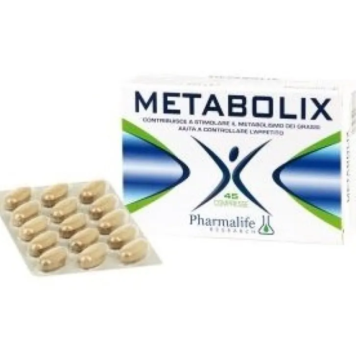 PHARMALIFE RESEARCH Metabolix 45 Compresse - Integratore Alimentare Clearance