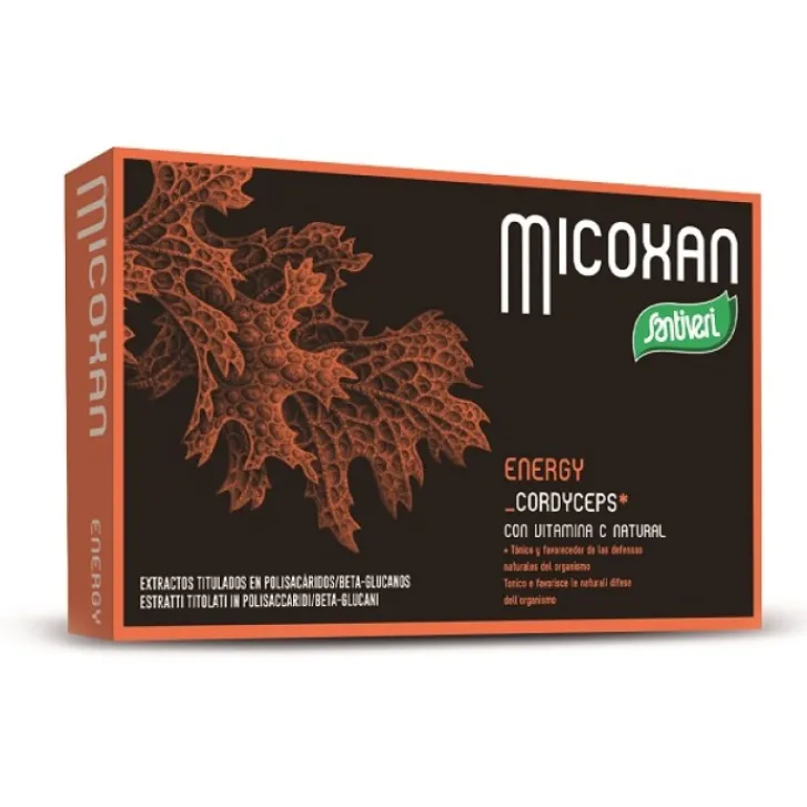 SANTIVERI Micosan Energy 40 Capsule - Integratore Difese Immunitarie New