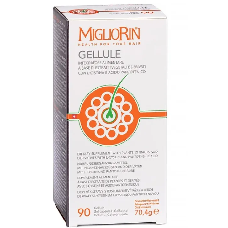 COSVAL SpA Migliorin 90 gellule - Integratore Benessere Capelli Discount