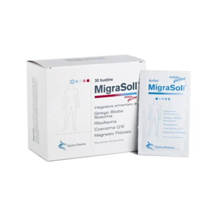 PURYTRA FARMACEUTICI SpA Migrasoll 30 Buste - Integratore Alimentare New