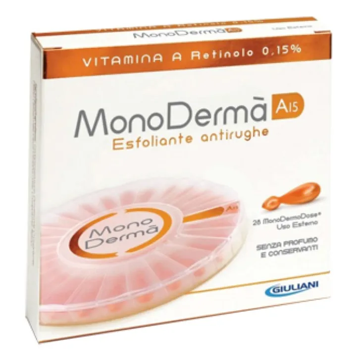 GIULIANI MonoDermà A15 Esfoliante Antirughe Viso 28 Capsule Vegetali Discount