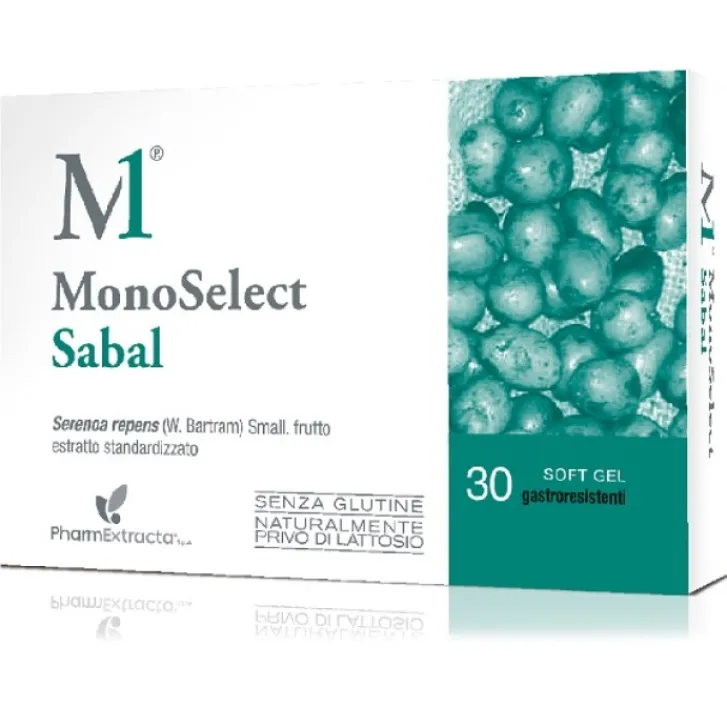 PHARMEXTRACTA SpA Monoselect Sabal 30 Capsule - Integratore Alimentare New