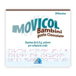 NORGINE ITALIA Srl Movicol Bambini Gusto Cioccolato 20 bustine Hot