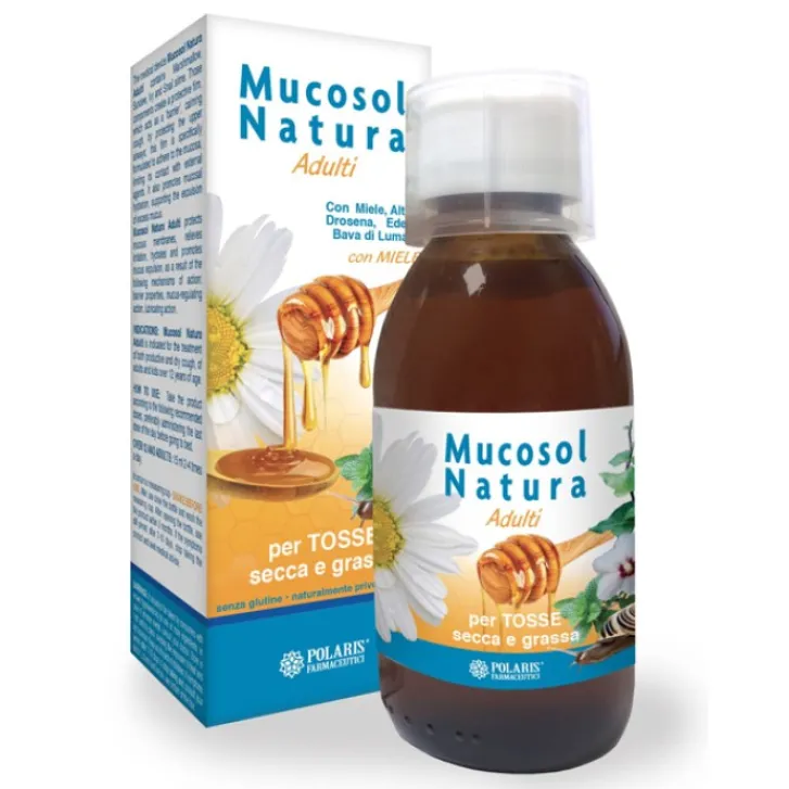 POLARIS FARMACEUTICI Srl Mucosolnatura Adulti 150 ml - Integratore Tosse New