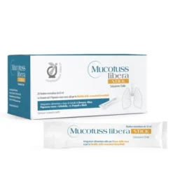 BIONATIVA SpA Mucotuss Libera stick 20 bustine - Integratore Alimentare New