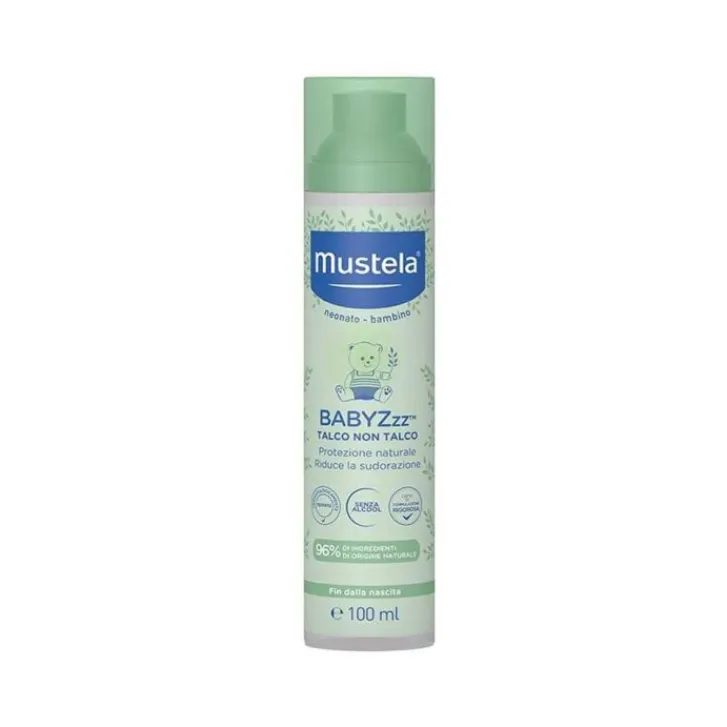 LAB.EXPANSCIENCE ITALIA Mustela Babyzzz Talco Non Talco 100 ml New