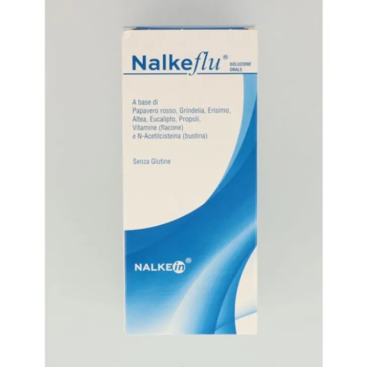 NALKEIN NalkeFlu Soluzione Orale 200 ml - Integratore Alimentare Hot