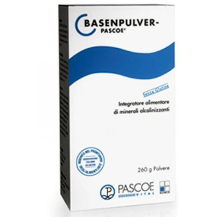 NAMED Basenpulver Pascoe 260 grammi - Integratore Sali Minerali Hot