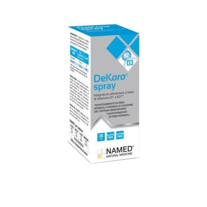 NAMED Dekoro Spray 20 ml - Integratore Benessere Ossa e Sistema Immunitario Discount