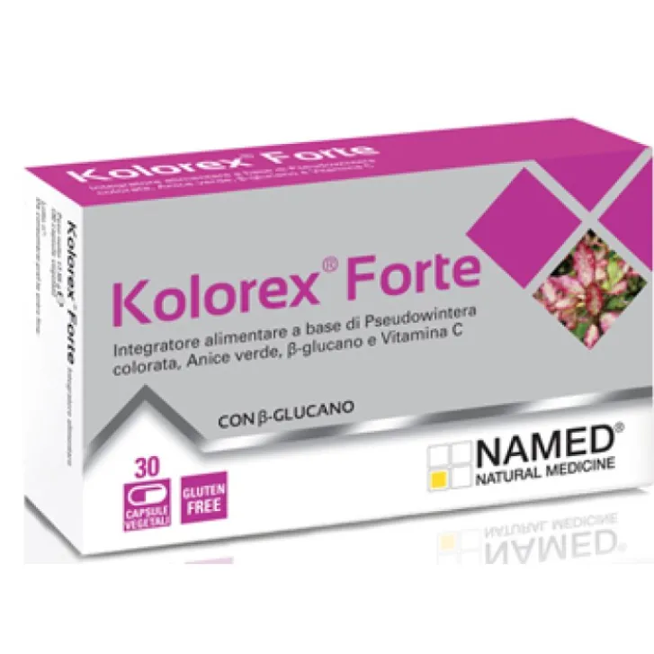 NAMED SpA Named Kolorex Forte 30 Capsule - Integratore Alimentare Best