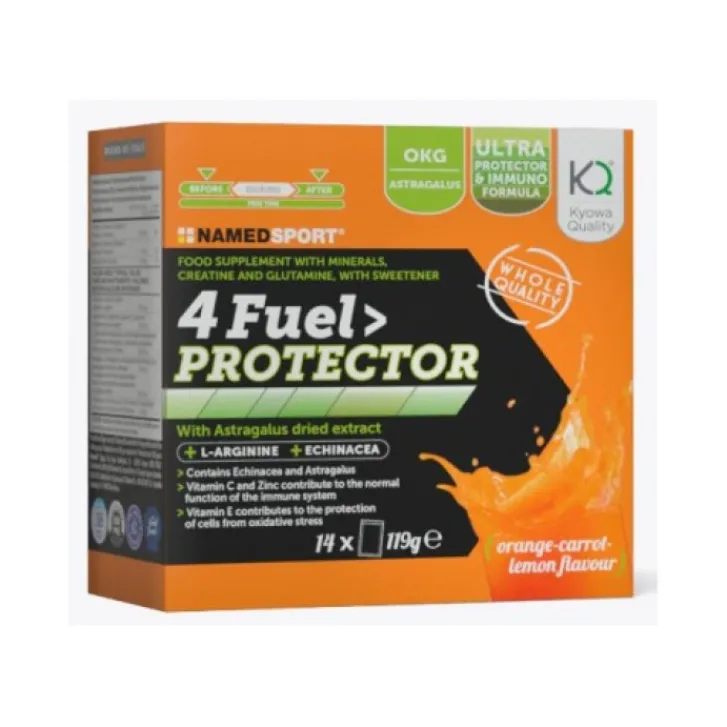 NAMEDSPORT Srl Named Sport 4Fuel Protector 14 Bustine - Integratore Alimentare