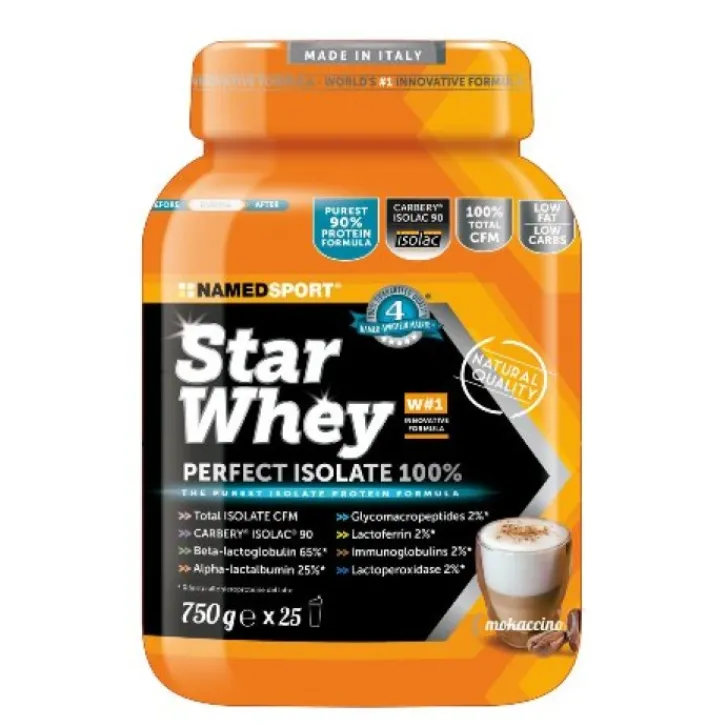 NAMED SPORT Start Whey Isolate Mokaccino 750 grammi - Integratore di Proteine Discount