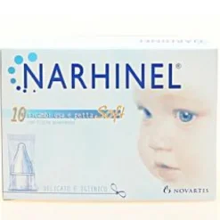 HALEON ITALY Srl Narhinel 10 Ricariche Usa e Getta Soft Aspiratore Nasale