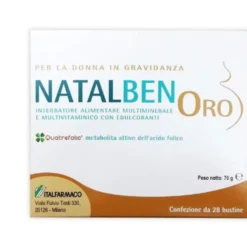 ITALFARMACO SpA Natalben Oro 28 Bustine - Integratore Gravidanza Clearance