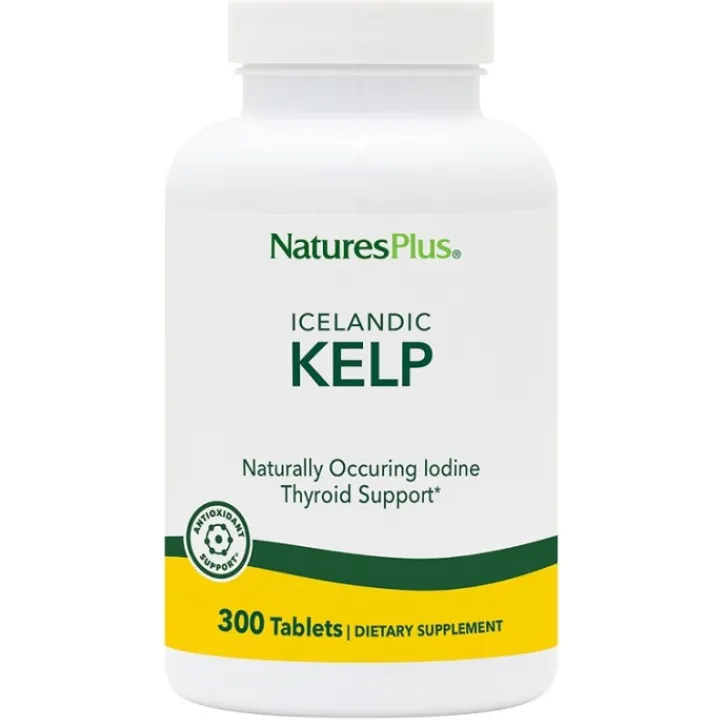 LA STREGA Srl Nature's Plus Alghe Kelp 300 Tavolette - Integratore Alimentare Hot