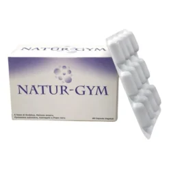 NATURAMLA Srl Natur-Gym 60 Capsule - Integratore Funzioni Digestive e Metabolismo Carboidrati Clearance