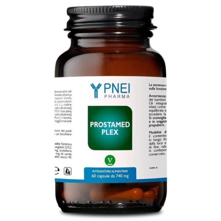 NATUR Srl Natur Prostamed Plex 60 Capsule - Integratore Funzionalita' Prostatica Clearance