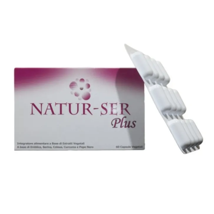 NATURAMLA Natur-Ser Plus 60 Capsule - Integratore Controllo Peso Corporeo Sale