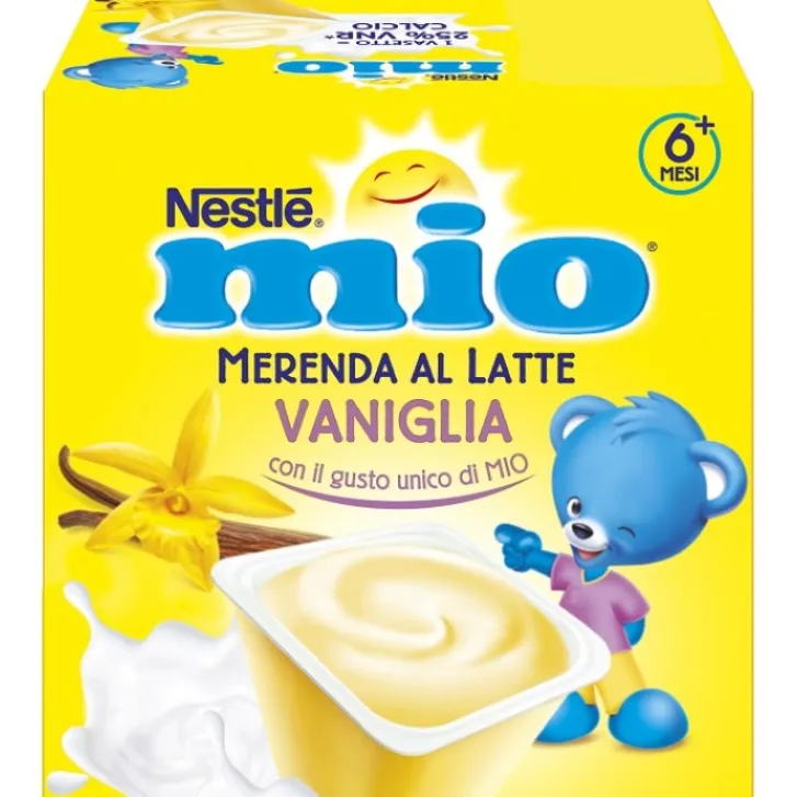 NESTLE' ITALIANA SpA Nestle' Mio Merenda Vaniglia 4 x 100 grammi Discount