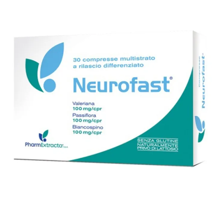 PHARMEXTRACTA Neurofast 30 Capsule - Integratore Alimentare