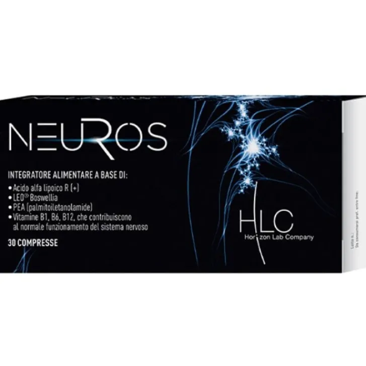 HORIZON LAB Neuros 30 Compresse - Integratore Benessere Sistema Nervoso Hot