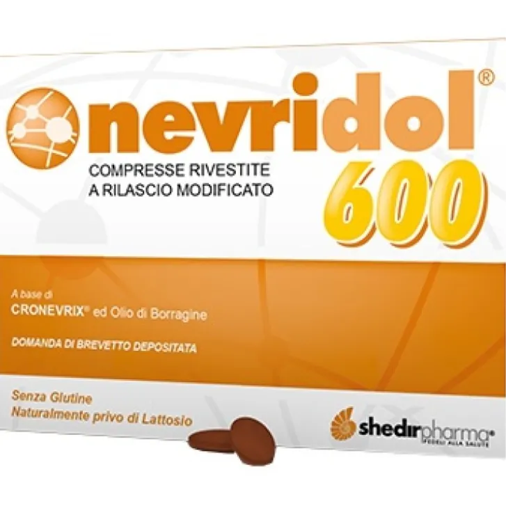 SHEDIR PHARMA Nevridol 600 30 Compresse - Integratore Alimentare Clearance