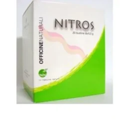 OFFICINE NATURALI Srl Nitros 20 Buste - Integratore Alimentare New