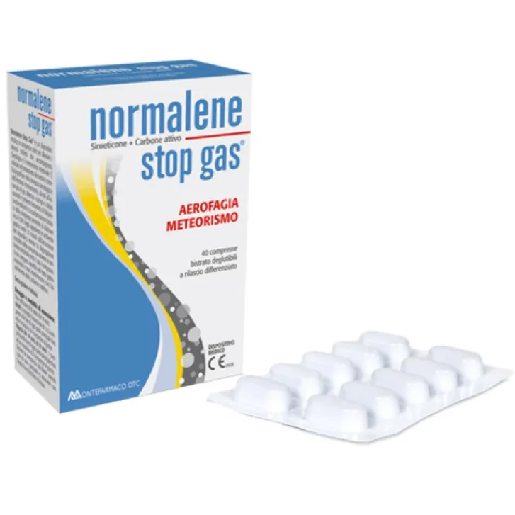 MONTEFARMACO OTC SpA Normaleme Stop Gas 40 Compresse - Intregratore Alimentare Discount