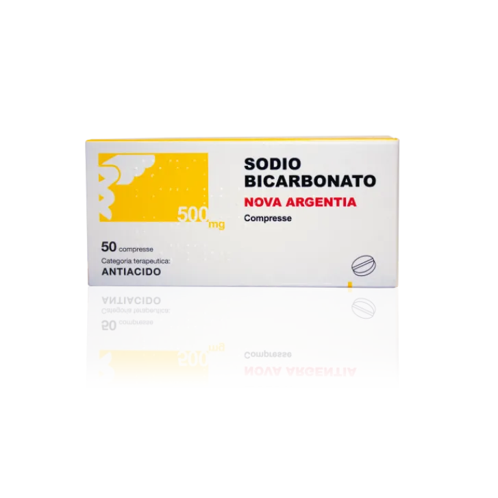NOVA ARGENTIA Sodio Bicarbonato 500 mg 50 Compresse Outlet