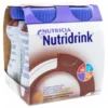 DANONE NUTRICIA SpA SOC.BEN. Nutridrink Gusto Cioccolato 4 x 200 ml - Integratore Nutrizionale Sale