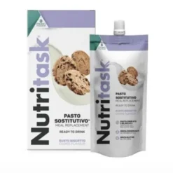 PROMOPHARMA SpA Nutritask Pasto Sostitutivo Gusto Biscotto 2 Pouch da 220 gr Outlet
