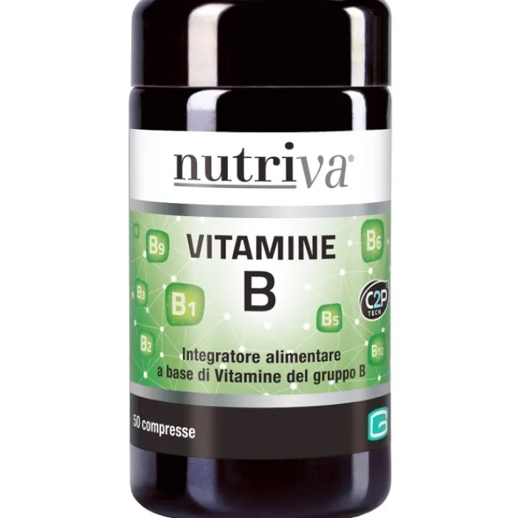 GIURIATI GROUP Nutriva Vitamine B 50 compresse - Integratore Alimentare Discount
