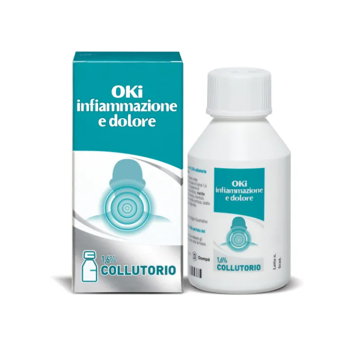 DOMPE' FARMACEUTICI Oki Infiammazione e Dolore Collutorio 150 ml Clearance