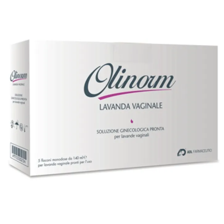 ADL FARMACEUTICI Srl Olinorm Lavanda Vaginale 5 Flaconi da 140 ml