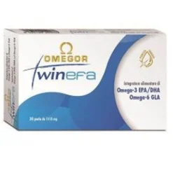 U.G.A. Nutraceuticals Srl Omegor Twin Efa 30 Capsule - Integratore Contro Disturbi del Ciclo Mestruale Clearance