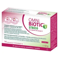 ISTITUTO ALLERGOSAN ITALIA Omni Biotic Stress Vitamine gruppo B 14 bustine - Integratore B-Complex Sale