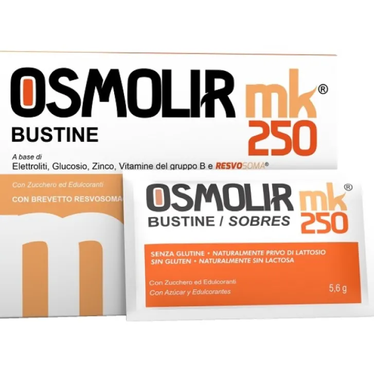 SHEDIR PHARMA Osmolir MK 250 14 Bustine - Integratore Alimentare Hot