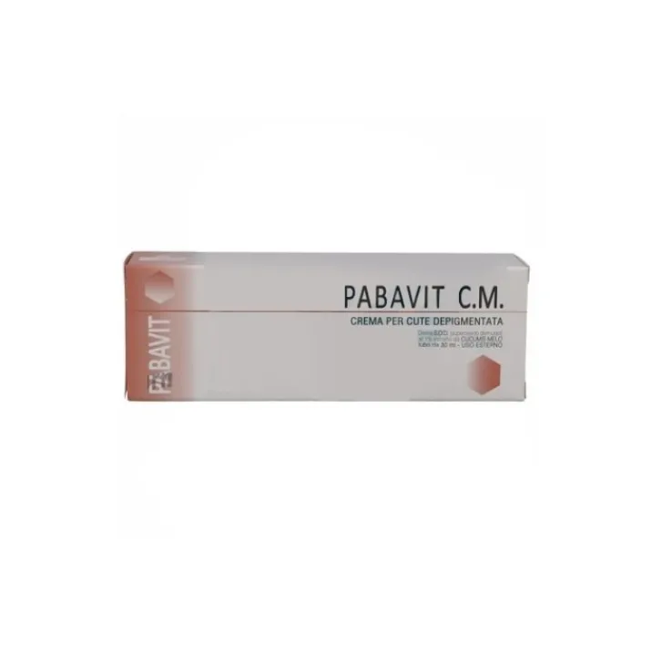 LAB.TERAPEUTICO M.R. Srl Pabavit C.M.Crema Anti-Vitiligine 30 ml Hot