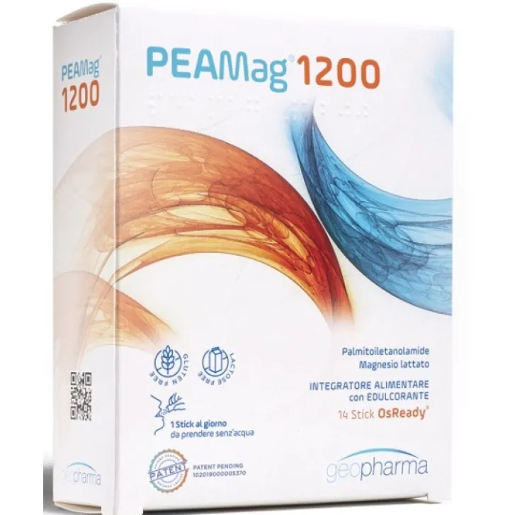 DOC PHARMA RX Peamag 1200 14 Stick - Integratore Alimentare