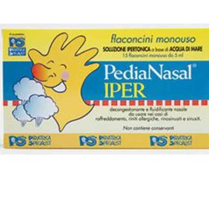 PEDIATRICA Srl Pedianasal Soluzione Ipertonica 15 Flaconcini Outlet