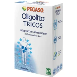 SCHWABE Pegaso Oligolito Tricos 20 Fiale 2 ml - Integratore Capelli e Unghie New