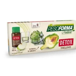 NUTRITION & SANTE' ITALIA SpA Pesoforma Nature Detox 6 Flaconcini - Integratore Snellente Best